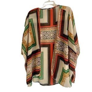 🔵Live 4 Truth Kimono Geometric Multi 1X, One size